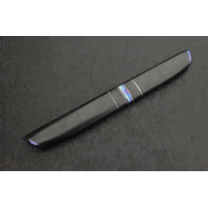 OBSIDIAN WAVE авторський ніж ручної роботи Fomenko Knifes, сталь - К110, 61-62 HRC. Photo 3